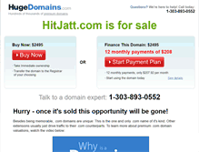 Tablet Screenshot of hitjatt.com